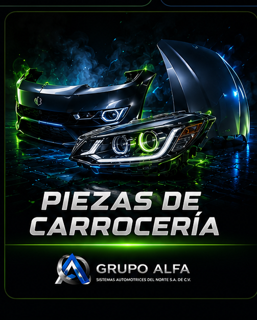 Piezas de carrocería